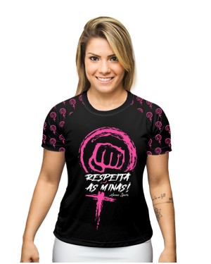 CAMISA DRY FIT FEMININO RESPEITA AS MINAS