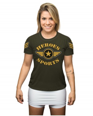 CAMISA DRY FIT FEMININO MILITARY - OFERTAÇO