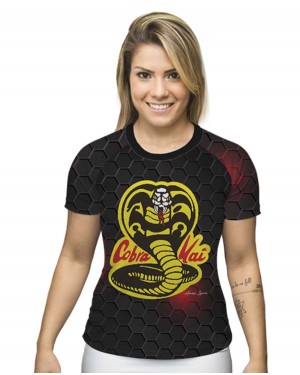 CAMISA DRY FIT FEMININO COBRA KAI - OFERTAÇO