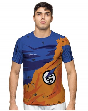 CAMISA DRY FIT MASCULINO GOKU DESTROYED - OFERTAÇO