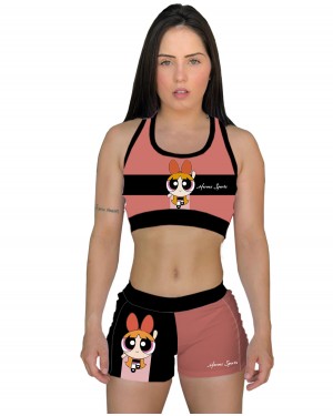 CONJUNTO FLORZINHA FEMININO