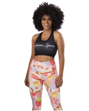 LEGGING FEMININO KAWAII FOOD - OFERTAÇO