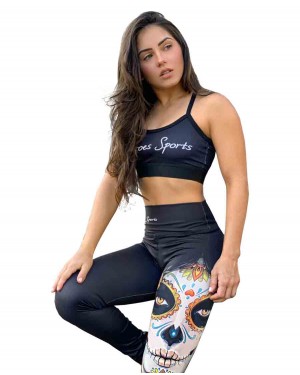 LEGGING FEMININO LOS MUERTOS - OFERTAÇO