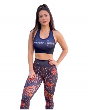 LEGGING FEMININO INDIAN DESIGN - OFERTAÇO