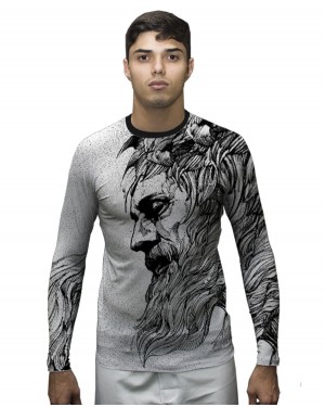 RASHGUARD MASCULINO LION GREEK - OFERTAÇO