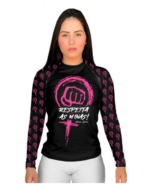 RASHGUARD FEMININO RESPEITA AS MINAS