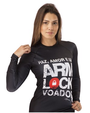 RASHGUARD FEMININO ARM LOCK VOADOR - OFERTAÇO