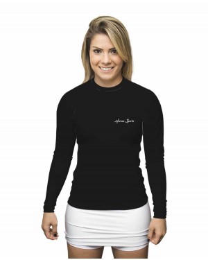 RASHGUARD FEMININO HEROES BLACK - OFERTAÇO