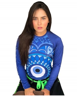 RASHGUARD FEMININO GREEK EYE - OFERTAÇO 