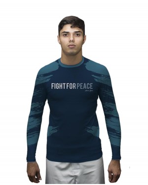RASHGUARD MASCULINO FIGHT FOR PEACE - OFERTAÇO