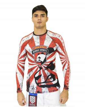 RASHGUARD MASCULINO ANGRY PANDA 