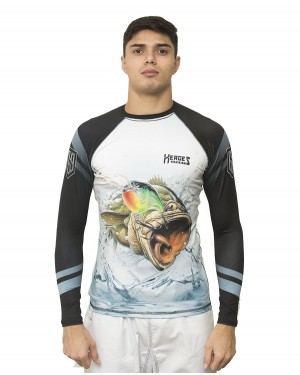 RASHGUARD MASCULINO AZUL ÁGUA CLARA - OFERTAÇO 