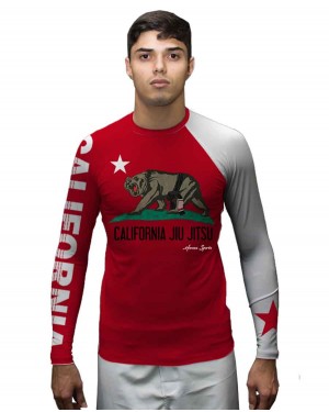 RASHGUARD MASCULINO CALIFORNIA JIU JITSU - OFERTAÇO 