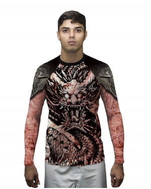 RASHGUARD MASCULINO DOUBLE DRAGON 