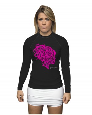 RASHGUARD FEMININO EMPOWERED WOMEN 