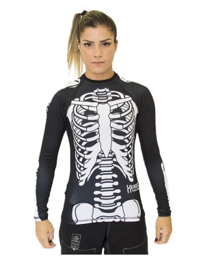 RASHGUARD FEMININO ESQUELETO 