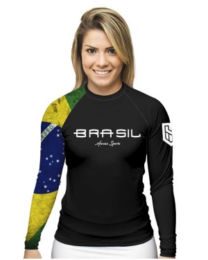 RASHGUARD FEMININO BRASIL SPORTS