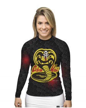 RASHGUARD FEMININO COBRA KAI - OFERTAÇO