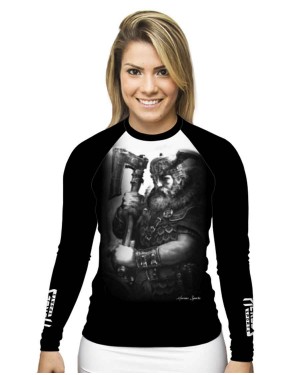 RASHGUARD FEMININO VIKING BLACK 