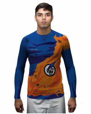 RASHGUARD MASCULINO GOKU DESTROYED 