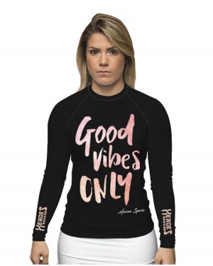 RASHGUARD FEMININO GOOD VIBES - OFERTAÇO