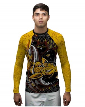 RASHGUARD MASCULINO KOI FISH - OFERTAÇO 