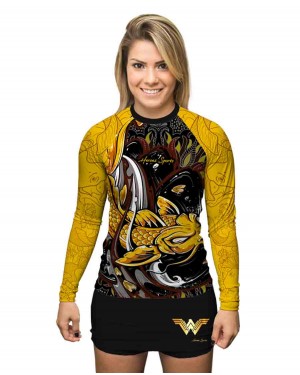 RASHGUARD FEMININO KOI FISH 