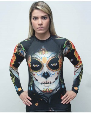 RASHGUARD FEMININO LOS MUERTOS - OFERTAÇO