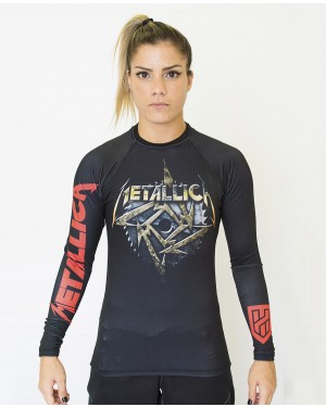 RASHGUARD FEMININO METALLICA 