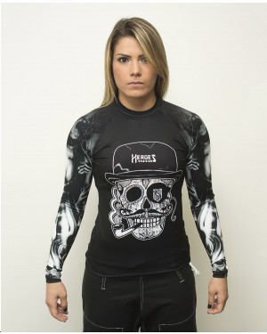 RASHGUARD FEMININO OLD SKULL