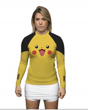 RASHGUARD FEMININO PIKACHU - OFERTAÇO