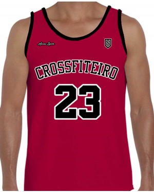 REGATA DRY FIT MASCULINO BASKETBALL CROSSFITEIRO - OFERTAÇO