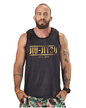 REGATA DRY FIT MASCULINO GOLDEN JIU JITSU - OFERTAÇO