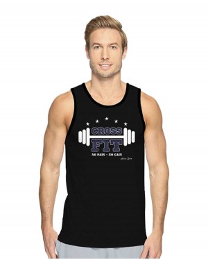 REGATA DRY FIT MASCULINO NO PAIN NO GAIN CROSSFIT - OFERTAÇO