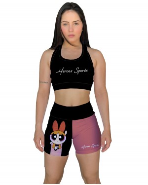 SHORT FITNESS FLORZINHA FEMININO - OFERTAÇO