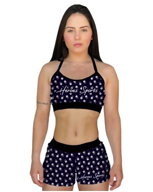 SHORT CROSS DOTS FEMININO - OFERTAÇO