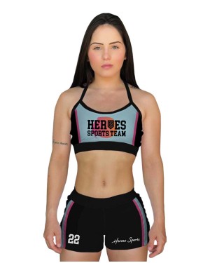 SHORT CROSS HEROES SPORTS TEAM FEMININO - OFERTAÇO
