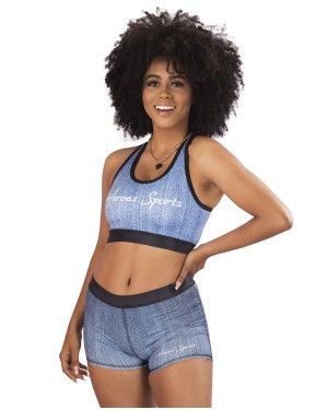 SHORT CROSS JEANS FEMININO - OFERTAÇO
