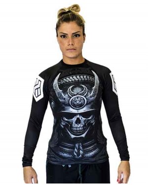 RASHGUARD FEMININO SKULL SAMURAI - OFERTAÇO