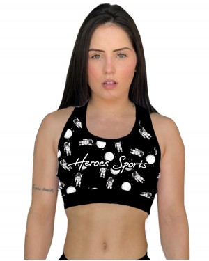 TOP FITNESS ASTRONAUTA FEMININO - OFERTAÇO