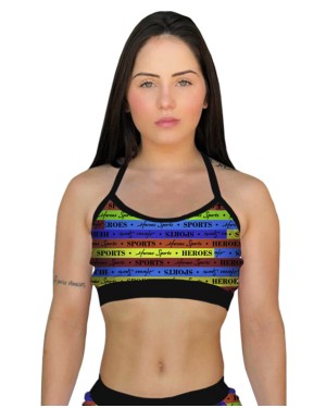 TOP ALCINHA FITINHA HEROES FEMININO - OFERTAÇO