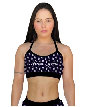 TOP ALCINHA DOTS FEMININO - OFERTAÇO