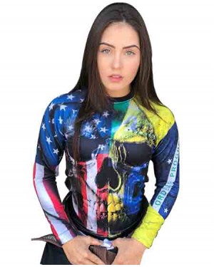 RASHGUARD FEMININO UNITY SKULL - OFERTAÇO