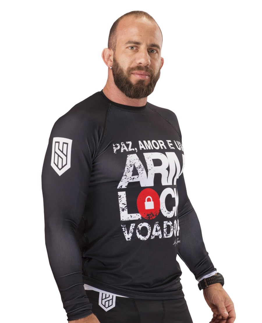 RASHGUARD MASCULINO ARM LOCK VOADOR