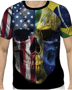 CAMISA DRY FIT MASCULINO UNITY SKULL - OFERTAÇO