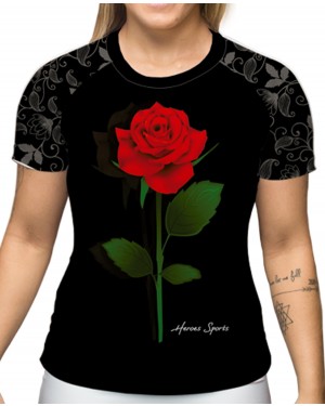 CAMISA DRY FIT FEMININO ROSES FIGHT - OFERTAÇO