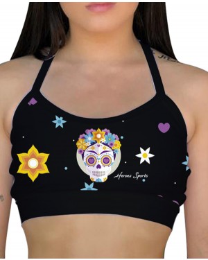 TOP ALCINHA FRIDA SKULL FEMININO - OFERTAÇO