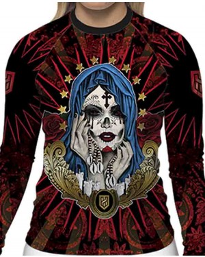 RASHGUARD FEMININO SANTA MUERTE - OFERTAÇO