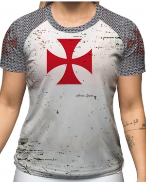 CAMISA DRY FIT FEMININO TEMPLÁRIOS - OFERTAÇO