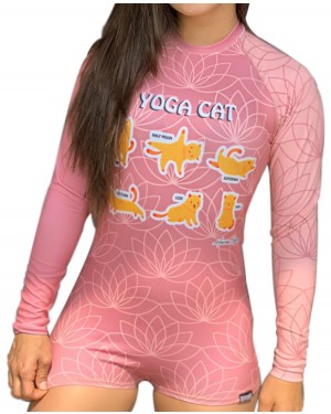 BODY FEMININO YOGA CAT - OFERTAÇO